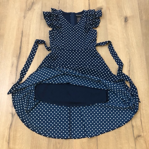 Speechless Kids’ Polka Dot Belted Maxi Dress - Picture 6 of 16
